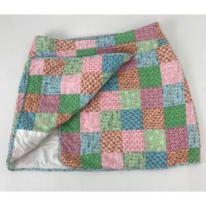 Vineyard Vines Patchwork Mini Skirt - Multicolor